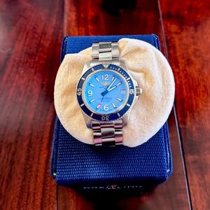 Breitling Super Ocean Blue with Stainless Steel Strap